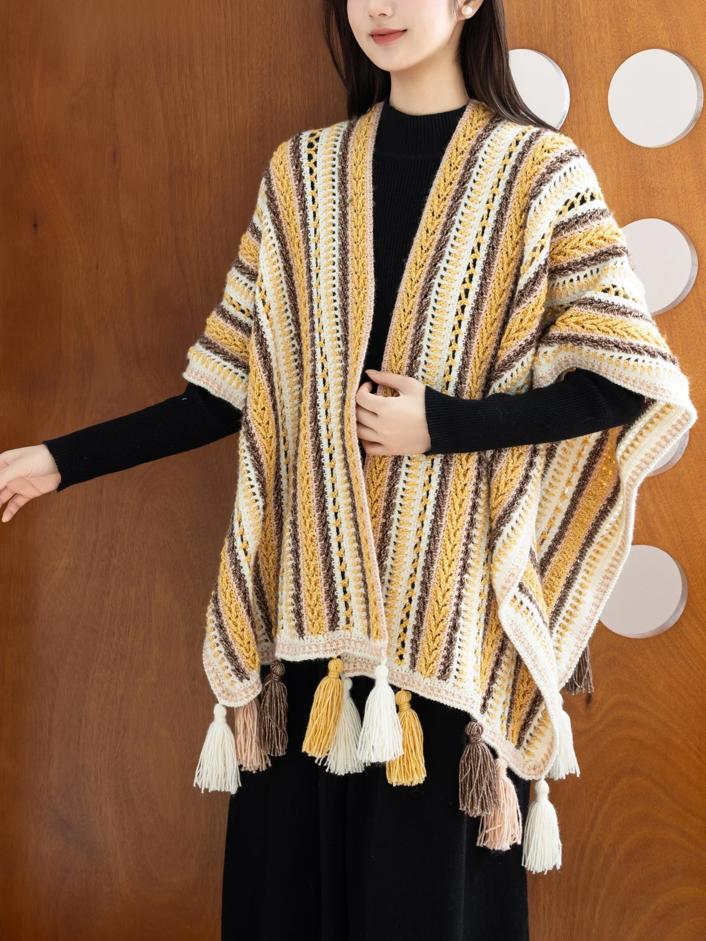 

Набор для вязания крючком SuSu Sister: Шарф теплых оттенков, сделанный своими руками, с пряжей и материалами для зимних модных аксессуаров и одежды