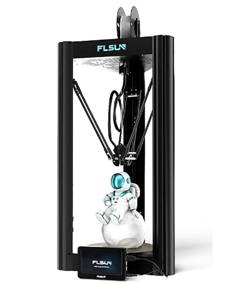 

3D Printer Delta FLSUN V400 achieve 600mm/s high-speed printing Amazing Speed Auto-leveling