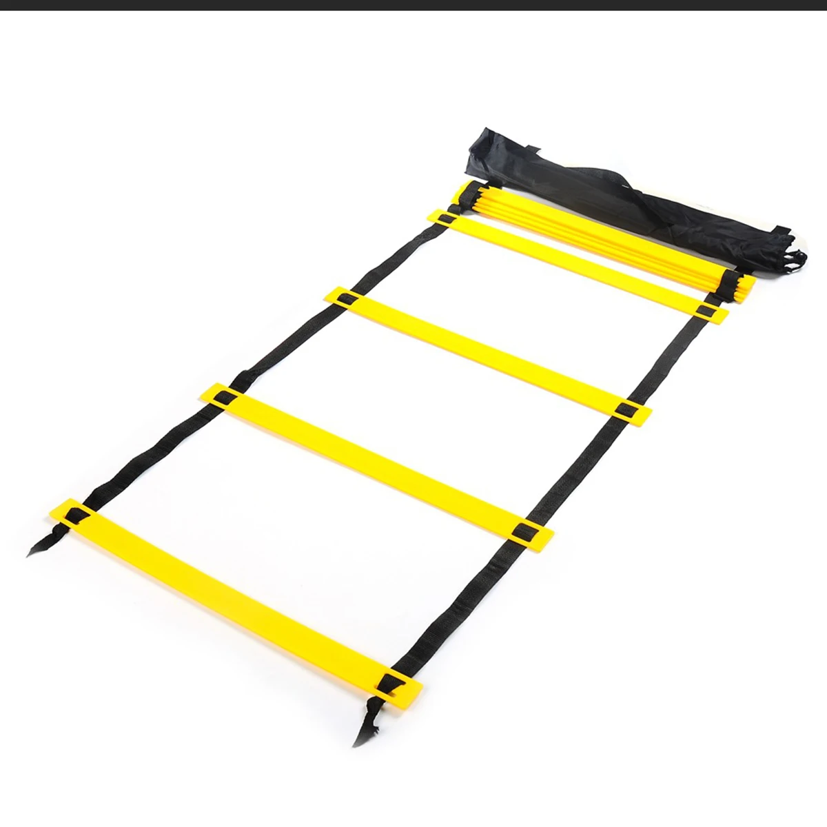 Speed Ladder Adjustable Training Speed Ladder Agility Ladder With Black Carry Bag