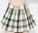 1/6 Scale female dolls clothes Pleated skirt Plaid skirt fit 12'' TBLeague JIAOU DOLL action figure