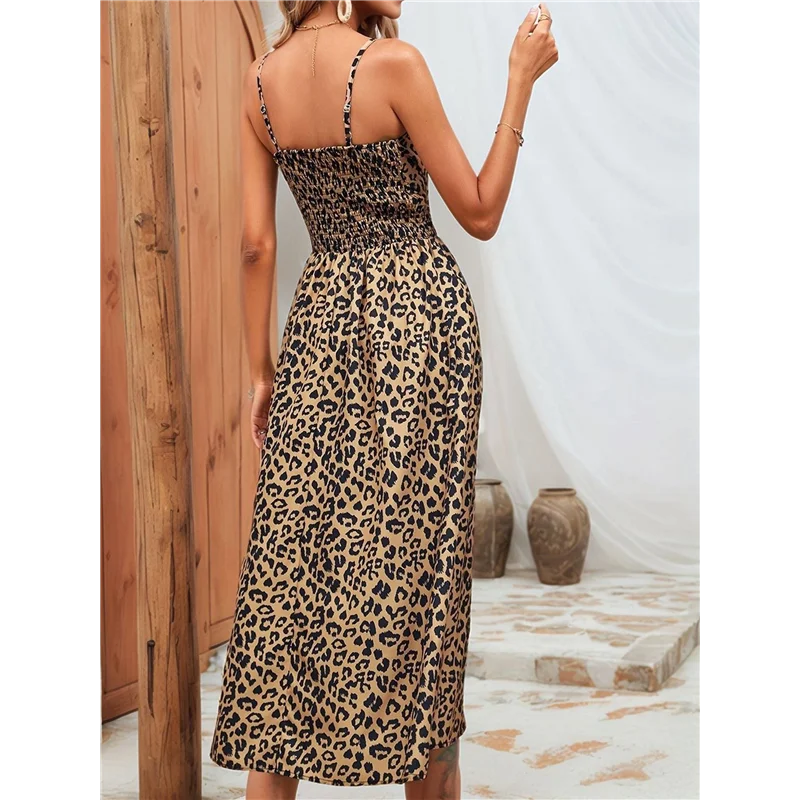 جديد-المرأة الصيف ميدي بوهو فساتين عادية الأزهار السباغيتي الأشرطة الدانتيل يصل فستان فلوي ألين شاطئ فستان الشمس