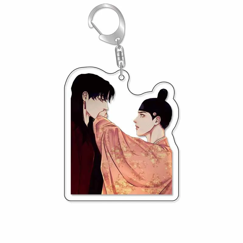 Hot Comic Q Version Acrylic Keychain Anime Fashion Figure Girls Boys Cartoon Backpack Charm Pendant Car Keychain Fans Gifts Toys view 6