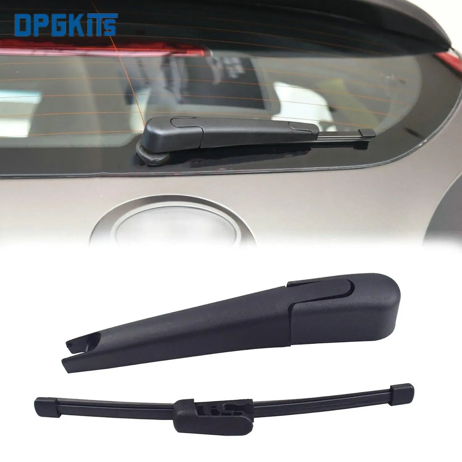 

98850-2V000 988112V000 988502V000 2PCS Auto Rear Wiper Blade & Arm Back Windshield Wiper For Hyundai Veloster 2012-2017