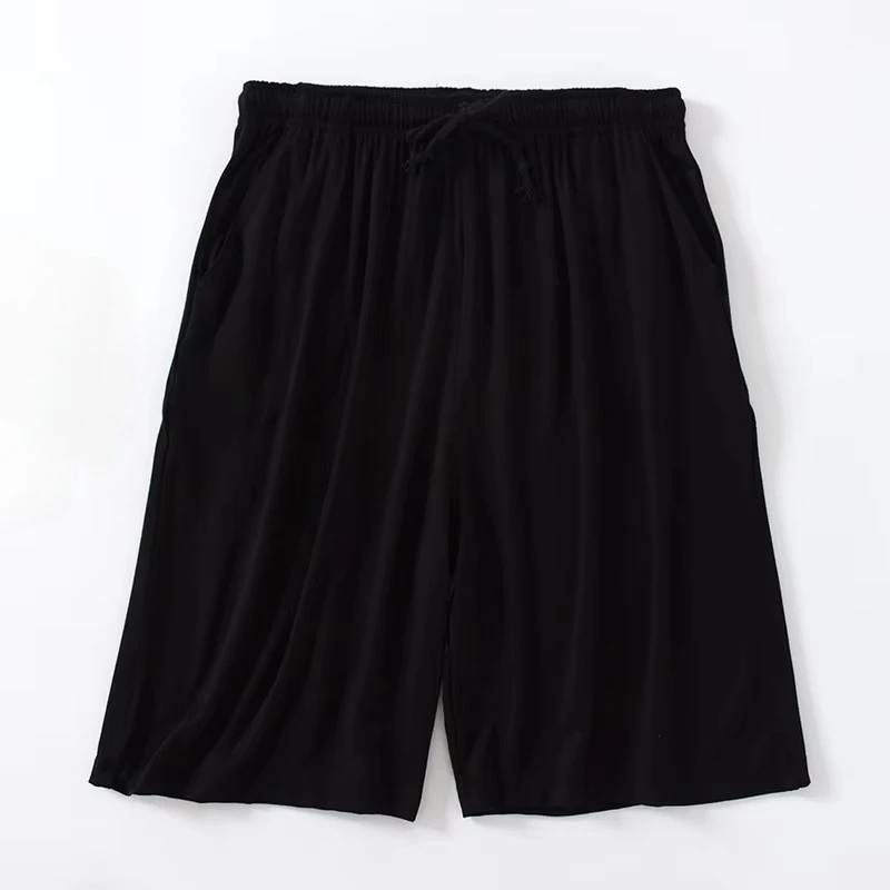 2026 Large Size Men's Modal Shorts Casual Home Loose Man Five-Point Pants Thin Home Men Shorts For Male Pajama Short Pants