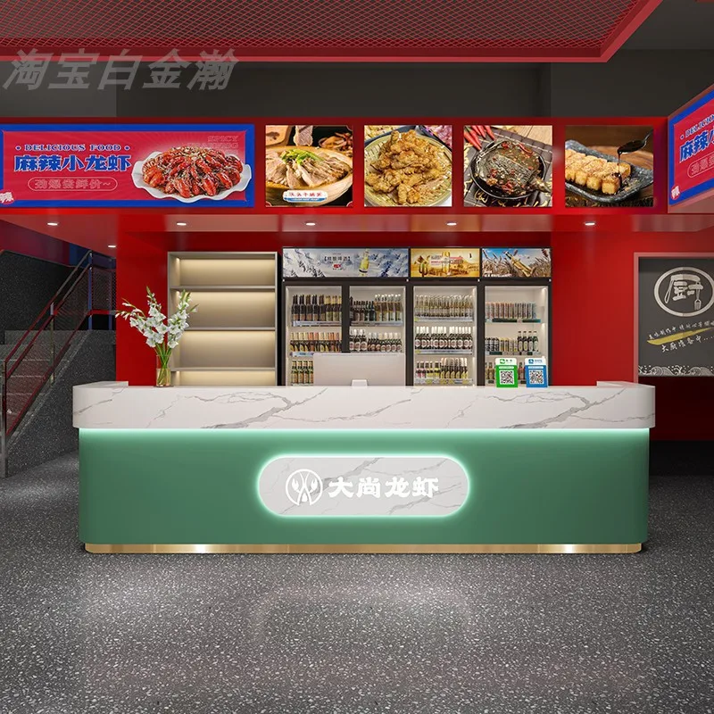 National Chao Hotel front desk, hot pot restaurant, cash register, Chinese style catering, skewer shop, bar, barbecue