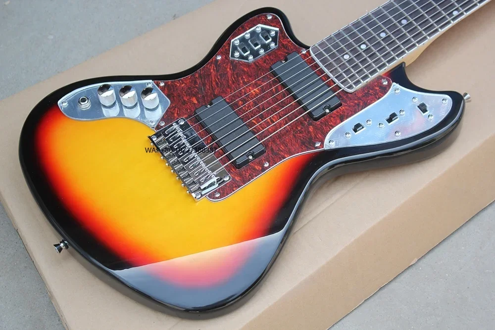 8 Strings Left Handed Jaugar Electric Guitar 8 Strings Musical Instrument