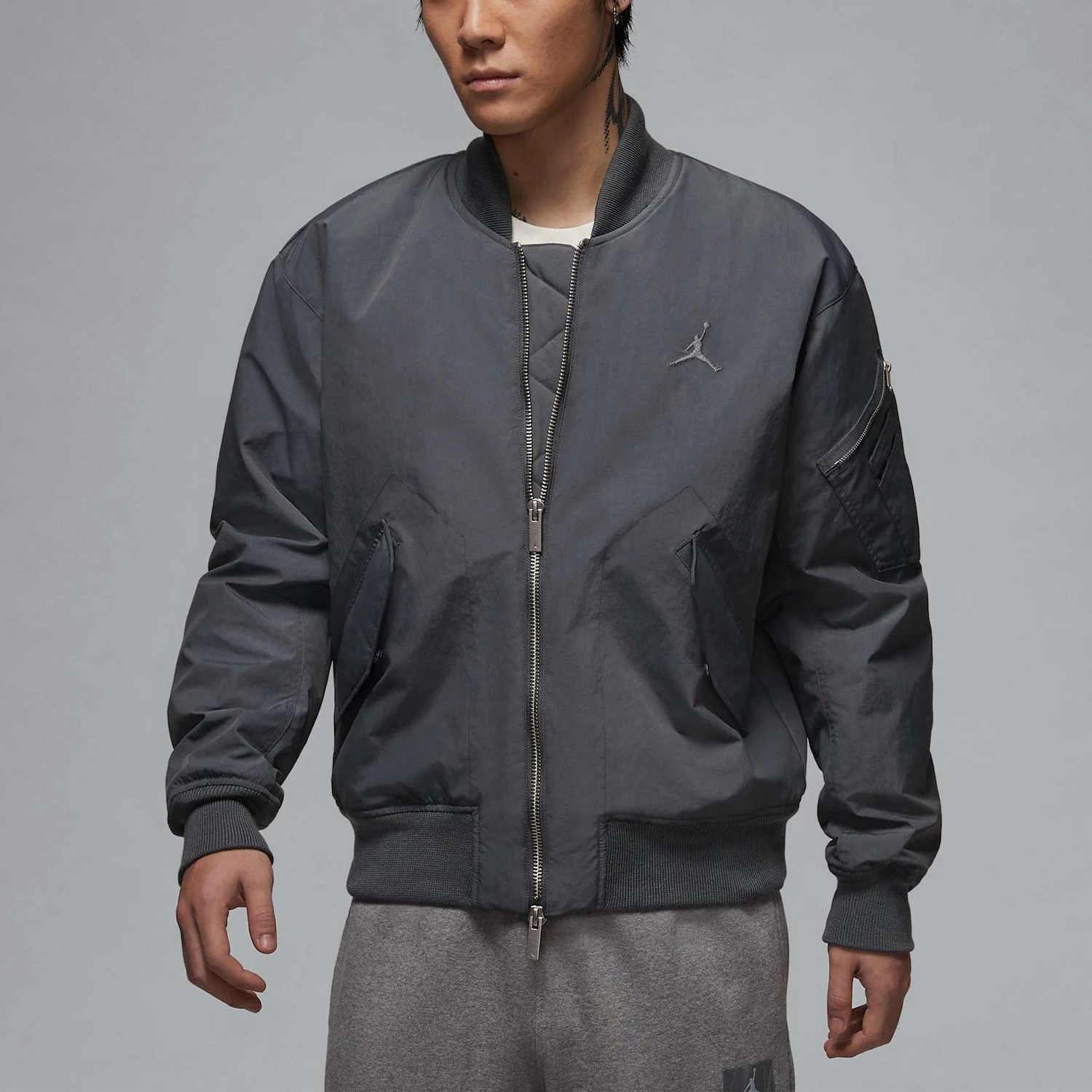 

Nike Originals New JORDAN Men's Casual Stand Collar Jacket FV7268-068