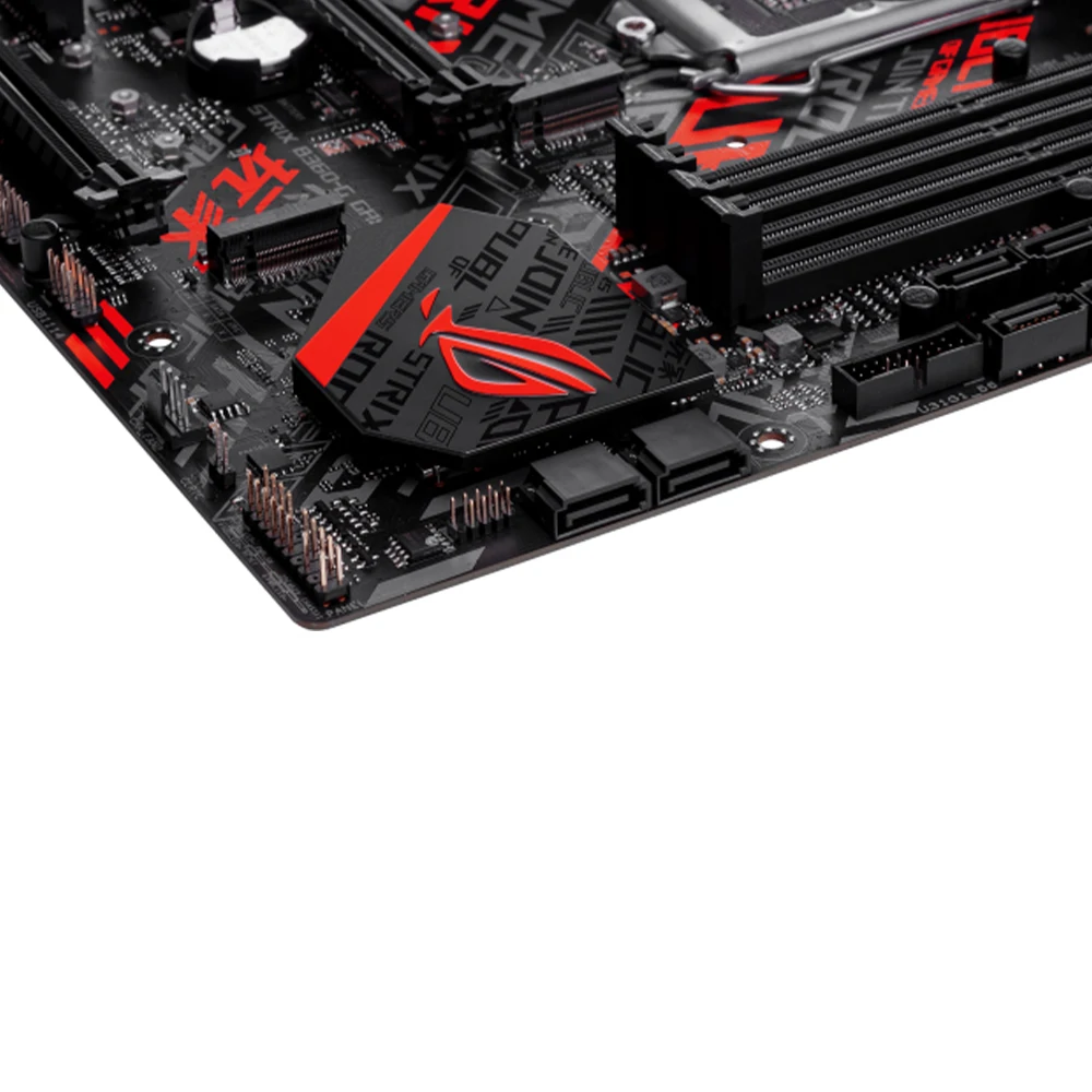 Imagem -04 - Asus-rog Strix B360-g Placa-mãe Gaming Lga 1151 Suporta Intel Core i3 8100 9100 9100f i5 8400 8500 9400 9400f 9600kf i7 8700k