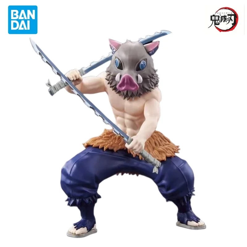 

Bandai оригинал в наличии аниме персонажи Demon Slayer Hashibira Inosuke модель куклы совершенно новый гаражный комплект в штучной упаковке украшения