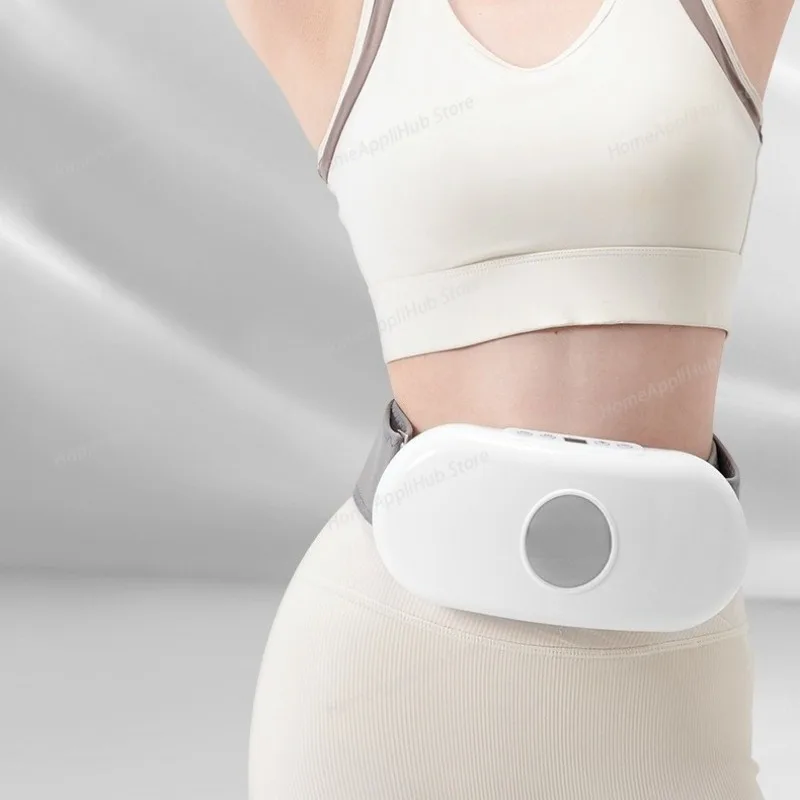 

Electric Belly Shaking Massager Portable Wireless Abdominal Massage Belt Machine with Vibration Multi Modes beauty health