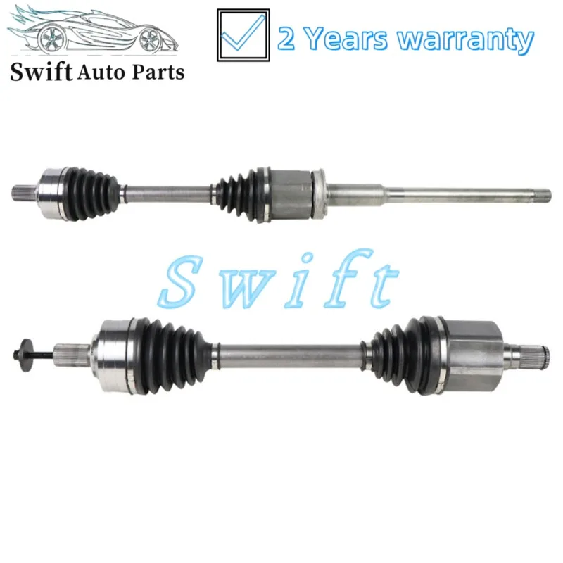 Pair Front CV Axle shaft for Volvo XC60 XC90 V60 V90 Cross Country AWD 2.0L-L4 2016-2022 36010126 36012827