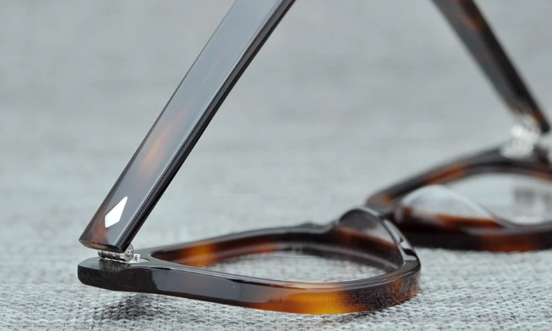 Lemtosh Lesebrille für Herren und Damen, Luxusmarke, Vintage-Acetatrahmen, Johnny Depp Presbyopie-Brille, Dioptrien +1,0 +2,0 +4,0 – Detail 24