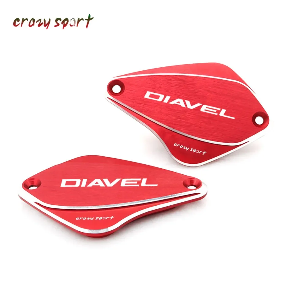 Cubierta de depósito de líquido de embrague de freno para motocicleta DUCATI DIAVEL XDiavel S Diavel 1260 1200 CARBON STRADA AMG tapa de aceite