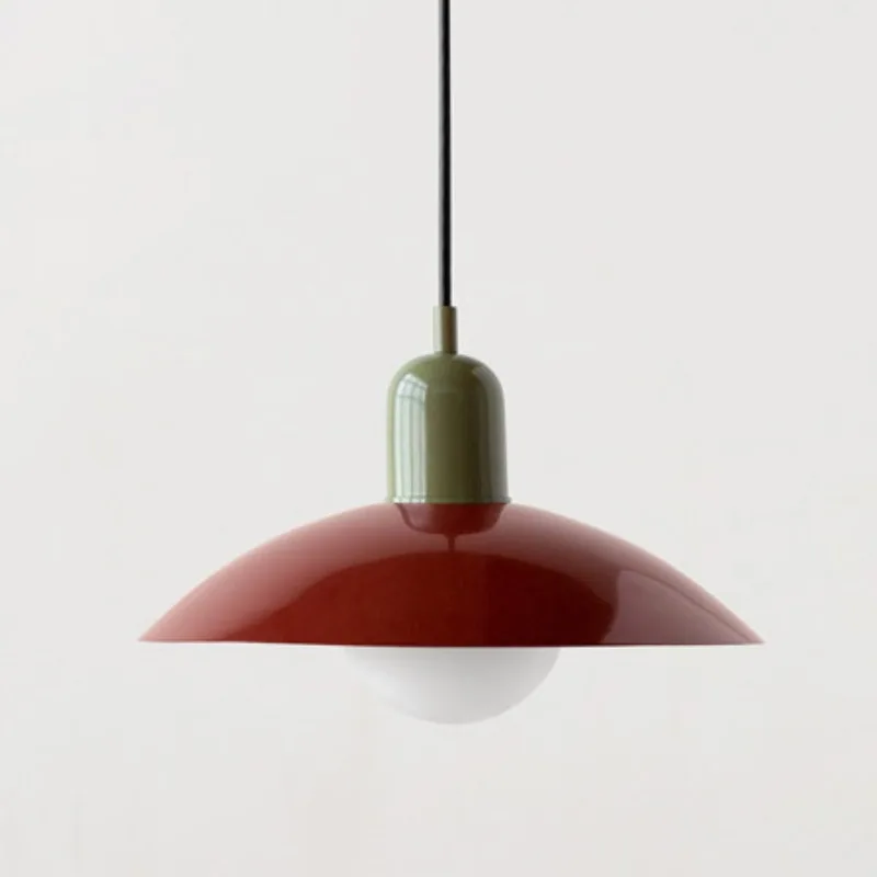 Lampada da ristorante Lampada da comodino semplice nordica per camera da letto Lampada macaron retrò creativa