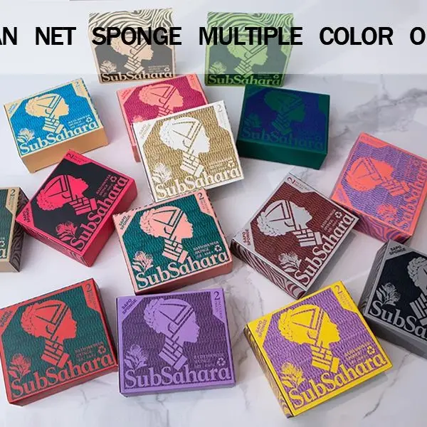

SubSahara Аутентичная африканская сетчатая губка — отшелушивающий скруббер для всех типов кожи, губка для ванны для лица и тела