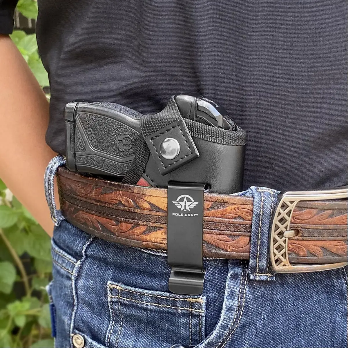 POLE.CRAFT IWB/OWB ホルスター（小型ピストル用）：Ruger LCP 380
