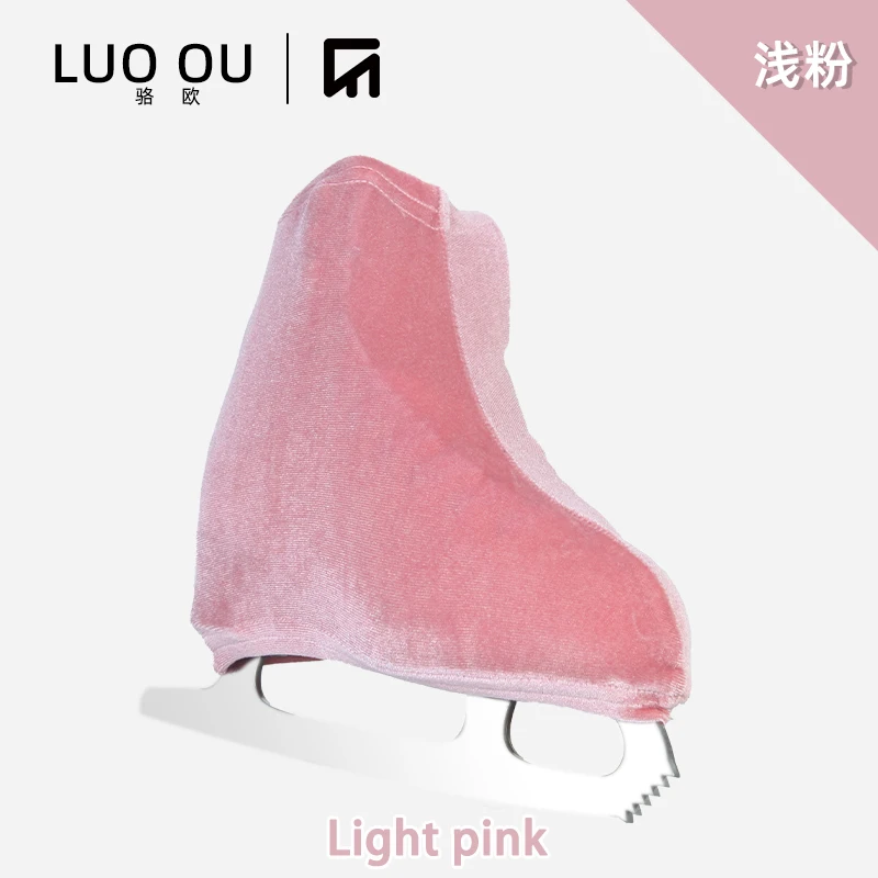 Fundas protectoras para botas de patinaje artístico, 7 colores, antiarañazos, antisuciedad, cubiertas para botas de Skate de punto grueso, protección para patinaje sobre hielo