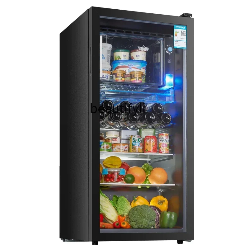 

Z189 A01 Ice Bar Household Small Refrigerated, Cold Office Tea Beverage Wine Cabinet Refrigerator Fresh Keeper