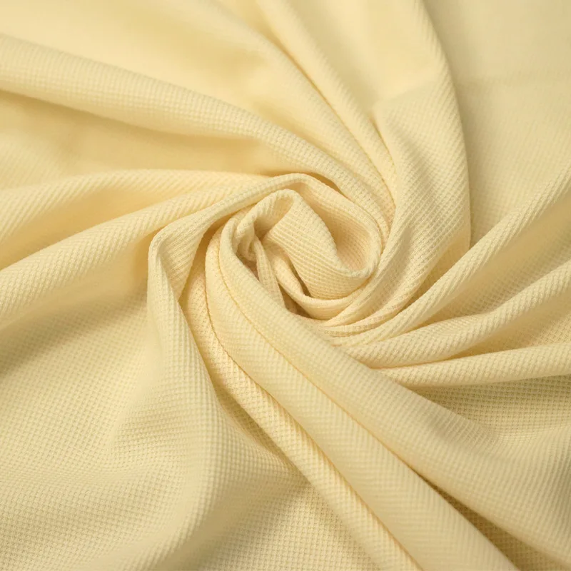 Обычная вафельная ткань 2025 года — текстурированная смесь хлопка/полиэстера для одежды и домашнего декора