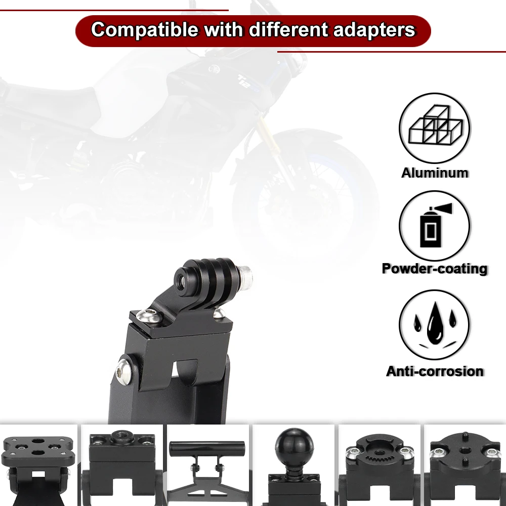 Мотоциклетное GPS-крепление, подходящее для Yamaha XT1200Z Super Tenere 2011-2015 2016 XT 1200Z, крепление на лобовое стекло, навигационная подставка для телефона, кронштейн