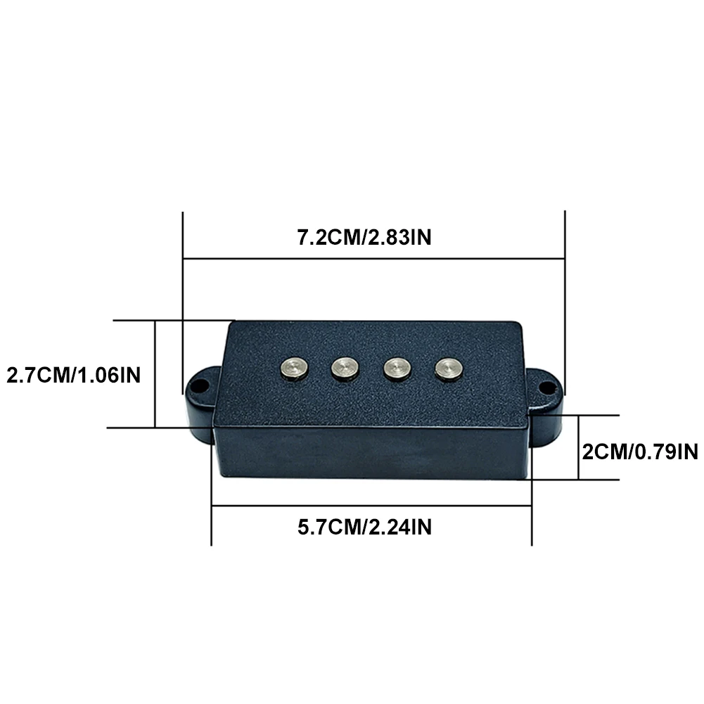 Chicote de fiação de controle de tom de guitarra baixo 4 cordas conjunto de captador de baixo circuito de pré-amplificador de baixo elétrico