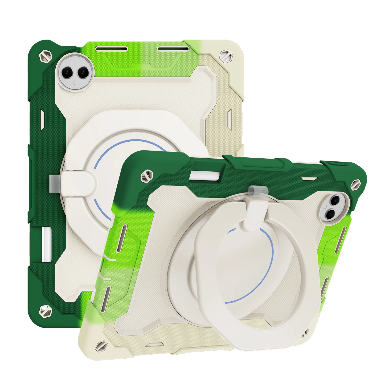 Rotating Stand Armor Case Universal For Huawei MatePad Pro 12.2 2025 2024 12.2 inch Heavy Duty Cover With Handle Grip Shockproof