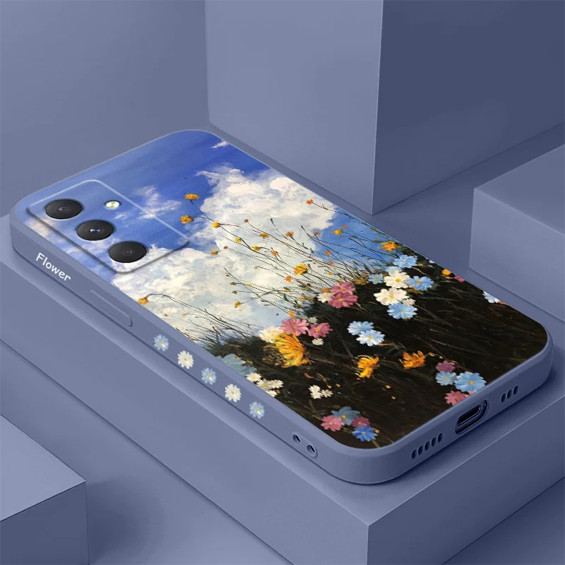 

Spring Flowers Phone Case For Samsung Galaxy A55 A35 A25 A15 A56 A36 A26 A16 A06 A05 A05S A54 A34 A24 A14 A04 A04S A04E 4G 5G Co