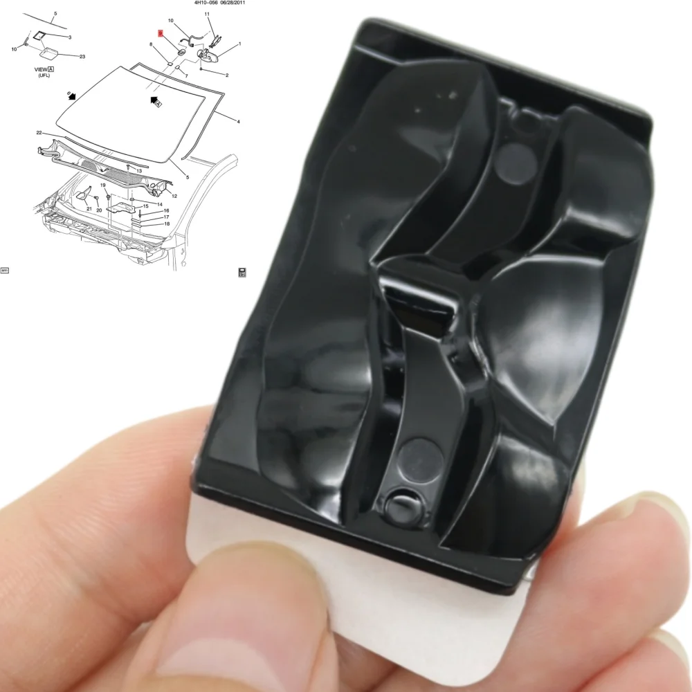 Windshield Rain Light Sensor Lens With ADH Pad For Chevrolet Captiva Epica Cruze Cadillac CTS SALOON Daewoo Winstorm SAAB 9-5