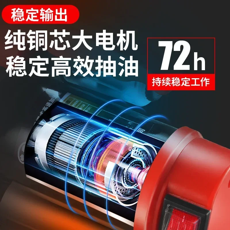 Durable Portable Electric Oil Pump DC 12v24v Diesel Pump Small High Power Automatic Start and Stop