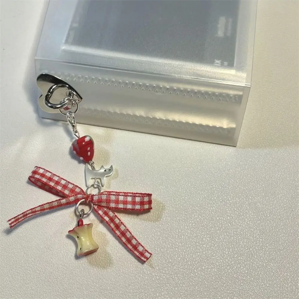 

Sparkling Y2K Phone Charms Knotbow Pendant Beaded Phone Lanyard Anti-Lost Cake Fish Phone Chain Jewelry Gifts