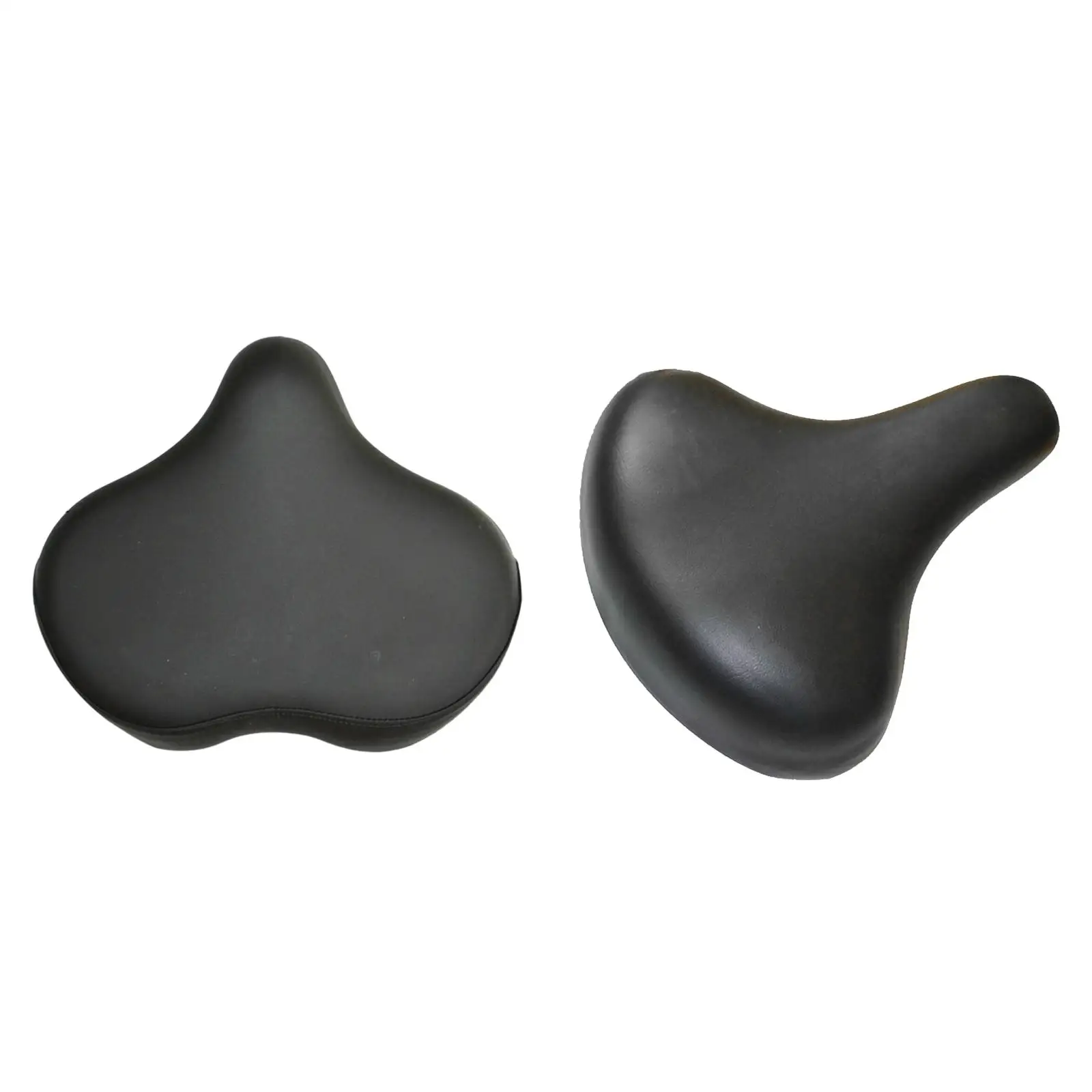 삼각형 실내 운동 자전거 사이클링 안장 쿠션, 편리한 설치 내구성 액세서리