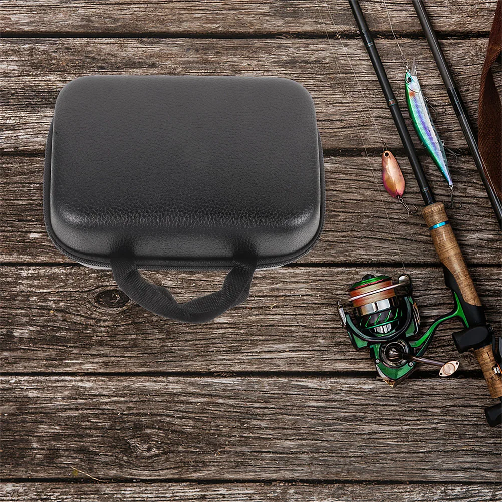 

2 Pcs Fishing Bag Reel Case for Storage Wheel Cover Eva Baitcasting Protective Pouch