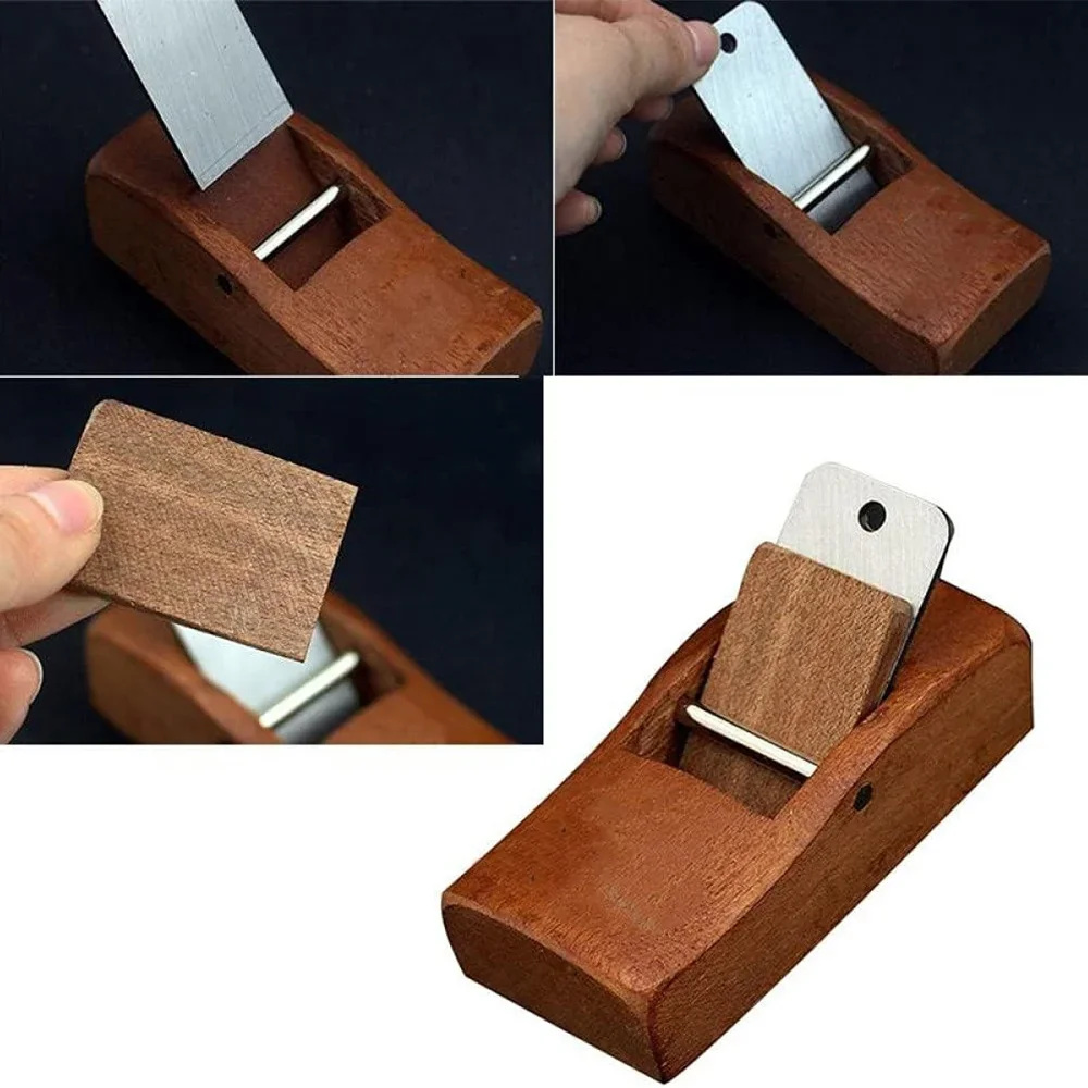 Mini and Convenient Wood Block Plane Hand Tool Woodworking DIY Carpenter Manual Planer Wooden Slicer for Woodcraft Projects