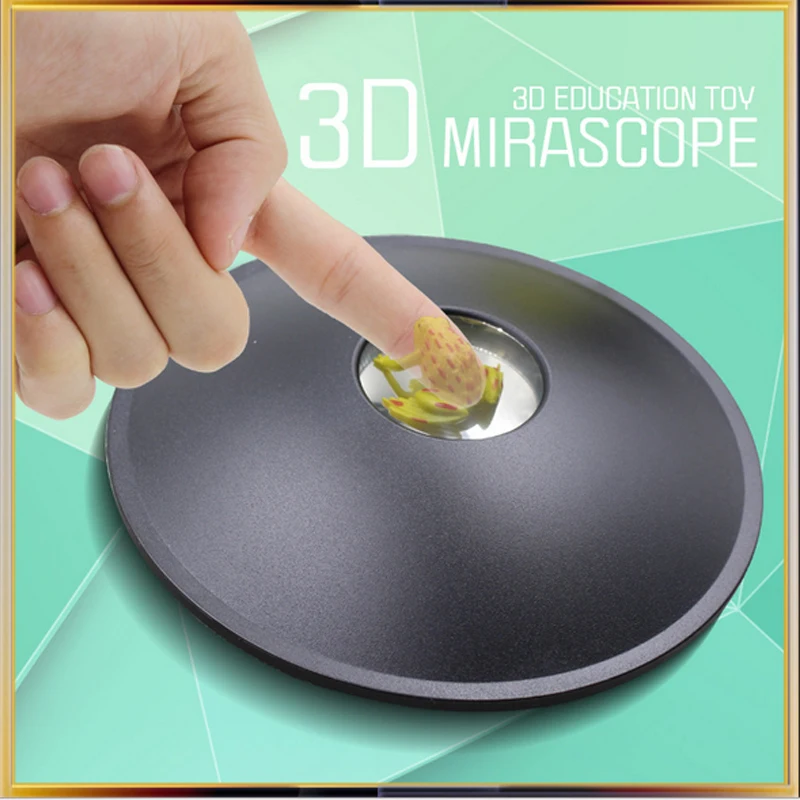 

3D Mirascope Hologram Chamber Box Optical Projection Visual Illusion Toy Funny Science Educational Toys For Children