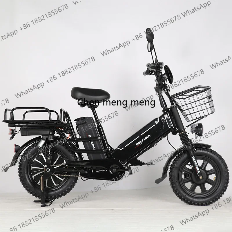 XNew dual battery 16 inches, electric bicycle express food delivery, lithium battery scooter - view 4