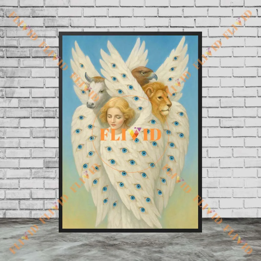 Religion Archangel Angel Christianity Poster Wall Pictures For Church Decor Posters Wall Art Canvas Painting Unframed
