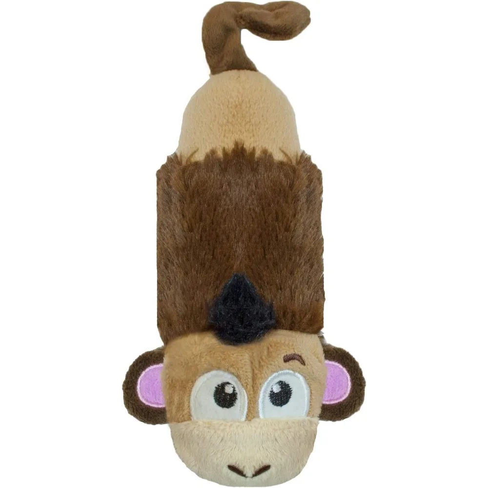 Stuffing-Free Lil' Squeak Monkey Plush Dog Toy, Small