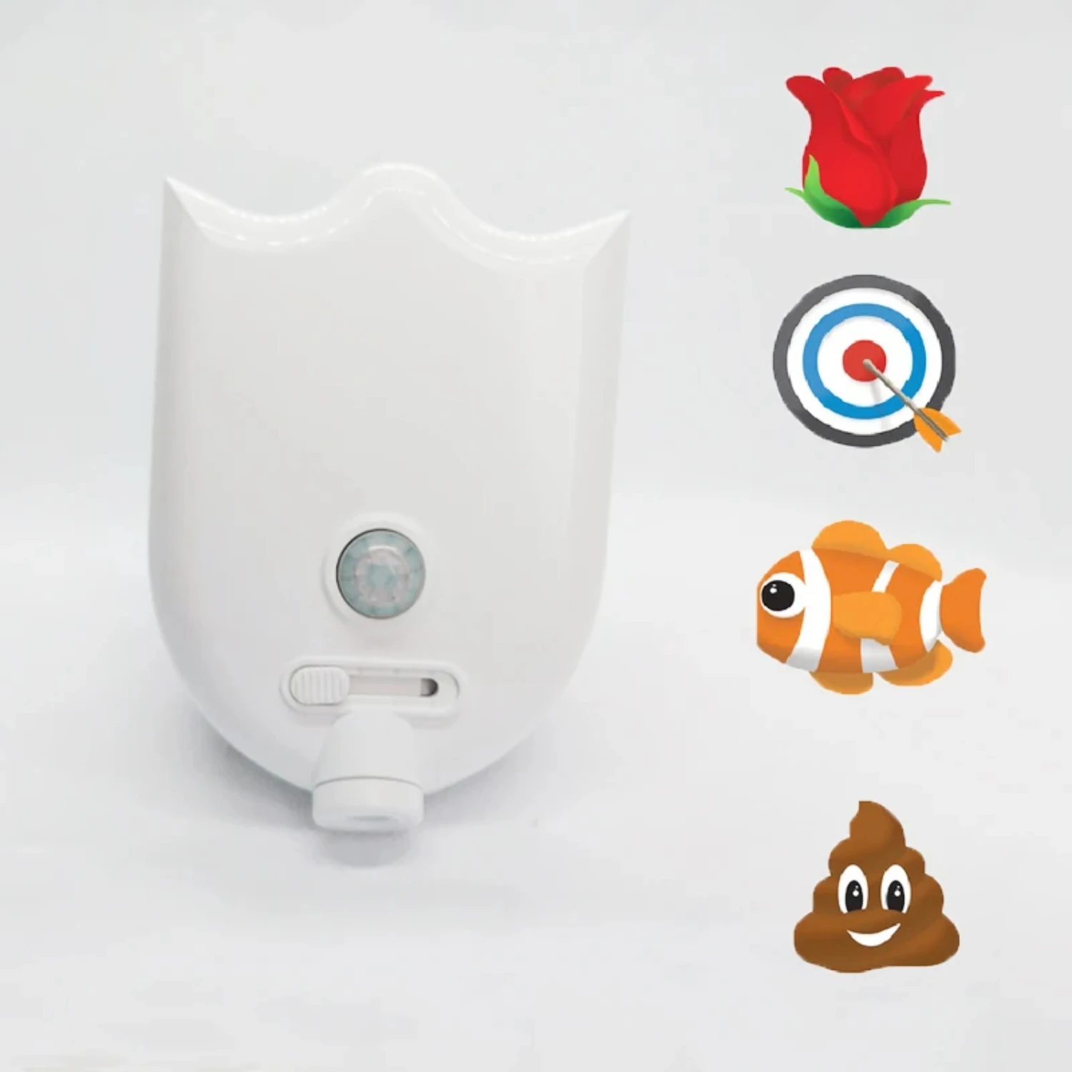Motion Sensor Toilet LED Night Light for Toilet Bowl with Creative Backlight