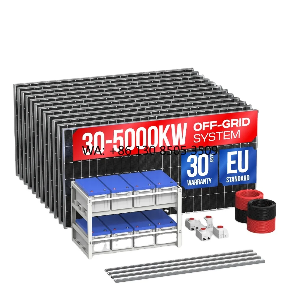 

New Arrival Hybrid Solar Power System 5Kw 8Kw Off Grid Solar Energy System Full Set With Batteries
