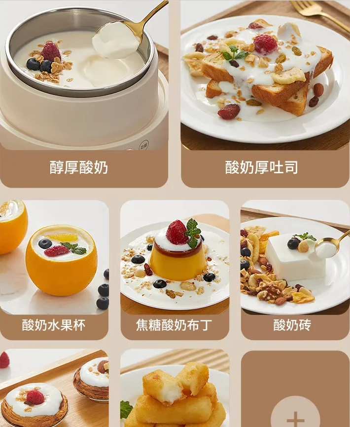 220V LocknLock Yogurt Machine Household Mini Automatic Multifunctional  Constant Temperature Natto Fermenter Rice Wine Maker F