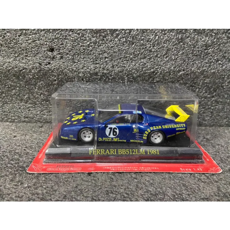 

Литье под давлением IXO, масштаб 1:43, Ferrari BB 512 LM 1981 г. # 75-Ле Человек гоночный легкосплавный автомобиль модель Коллекционная игрушка подарок сувенир дисплей орнамент