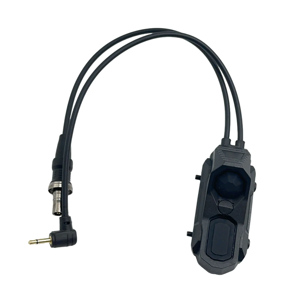 NEUER Taktischer AXON Fernbedienungs-In-Line-Doppelfunktions-Druckschalter für Taschenlampen PEQ NGAL Druckknopf SF/2.5/Crane-Stecker – Detail 7