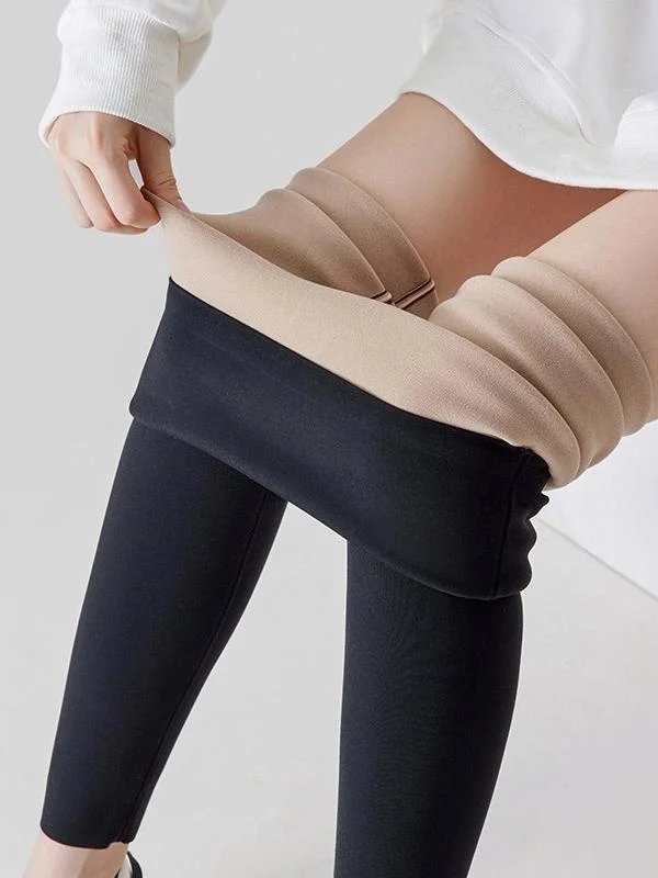 Calças de Yoga Thiened Fce para Mulheres, Calças Esportivas de Outono e Inverno, Modelagem Slim para Abdômen, Tamanho Grande, Camada Base