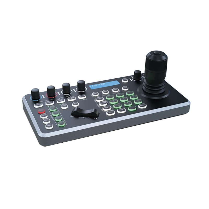 PelcoD Onvif Vmix IPVisca Network 4D Joystick NDI Keyboard Controller RS485 RS232 Control 255 PTZ Cameras