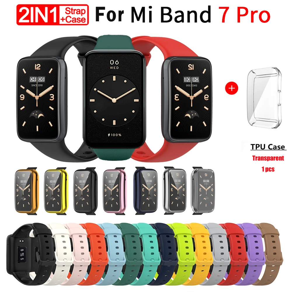 Replacement Strap For Mi Band 7 Pro Strap Silicone Strap For Xiaomi Mi Band 7 Pro Bracelet Watchband For MiBand 7Pro accessories