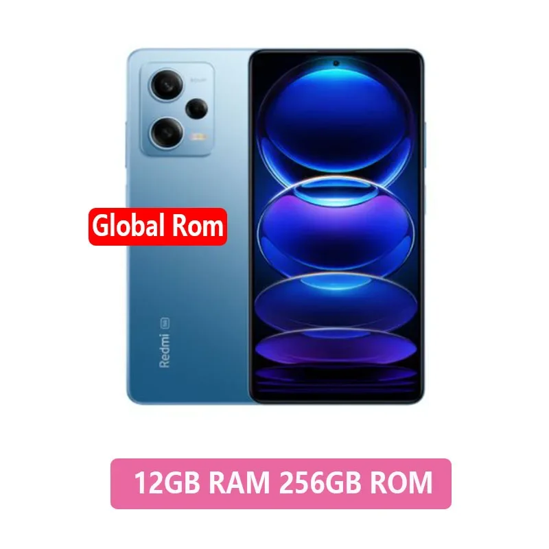 Global Rom Xiaomi Redmi Note 12 Pro 5G Smartphone 5000mAh Battery MTK Dimensity 1080 Octa Core 67W Fast Charge 50MP Camera