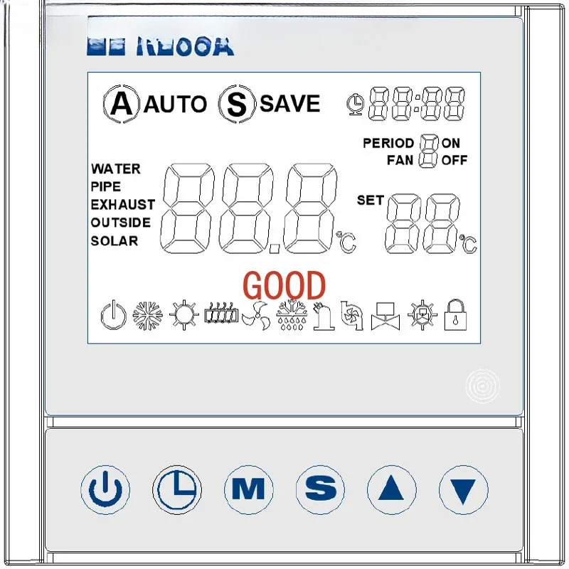 ZL-R200A new version, 220VAC universal, heat pump water heater controller