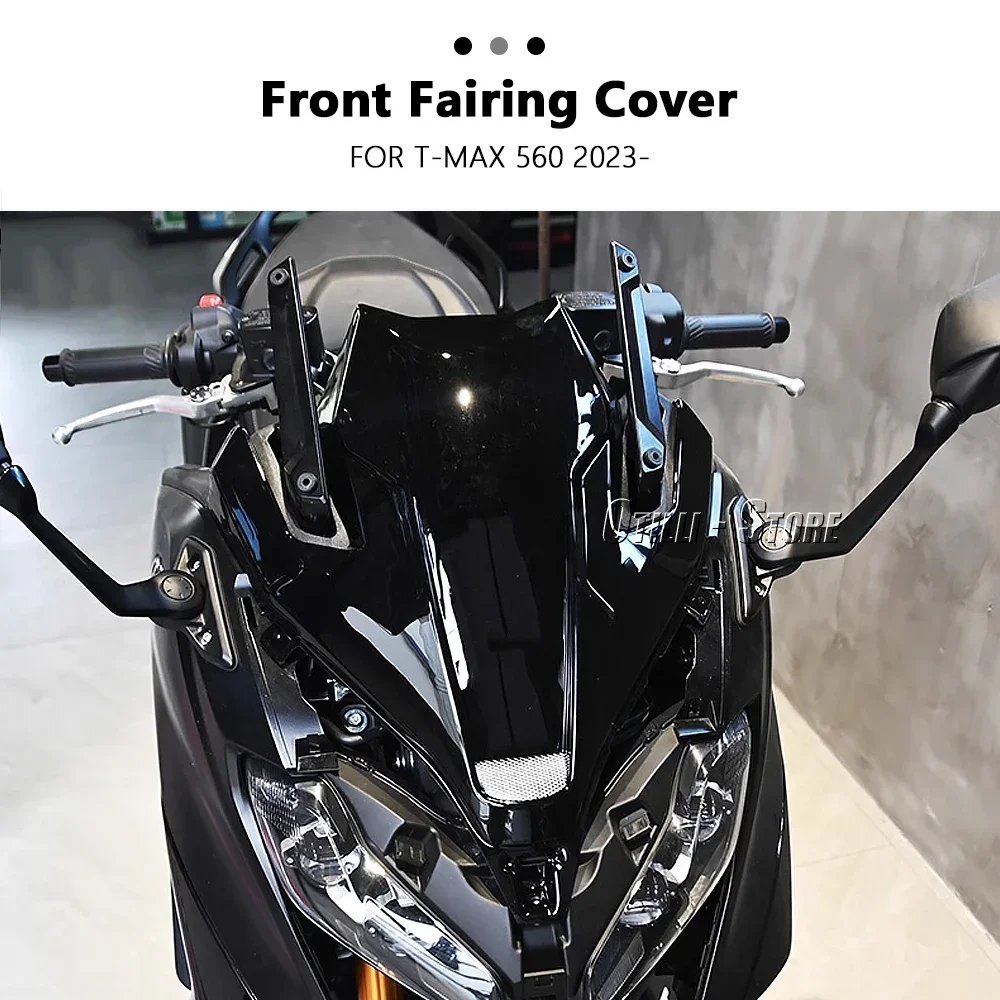 New Motorcycle Accessories Front Fairing Cover ABS Front Head Cowl For YAMAHA T-MAX560 T-MAX TMAX 560 TMAX560 T-Max560 2023 2024