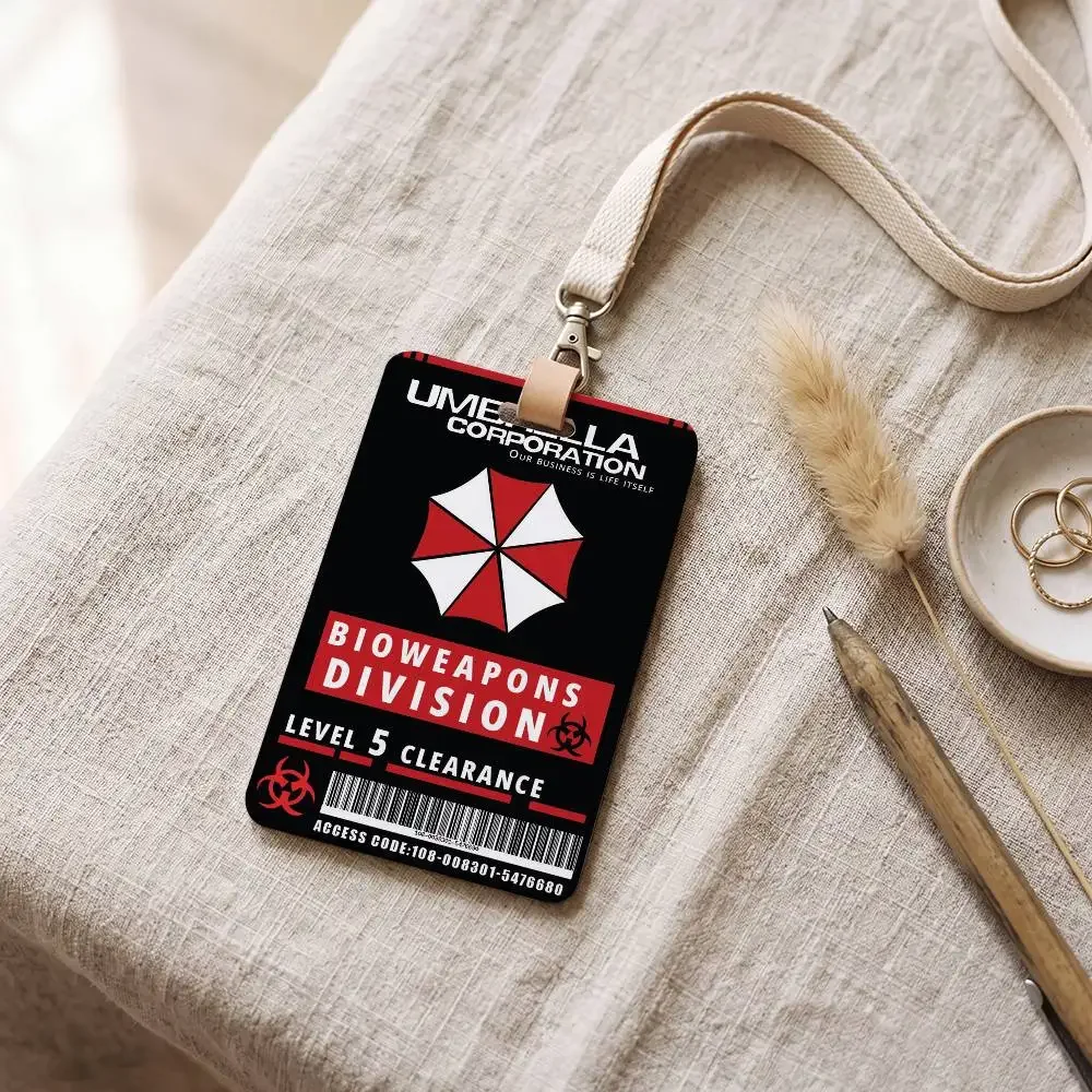 Game Umbrella C-Corporation Tragbare Ausweishülle für Büropersonal, Schlüsselband, Kartenetui – Detail 6