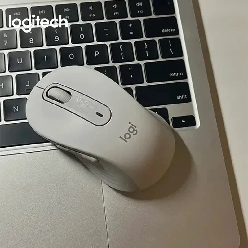

Logitech M650/M650L/M750 Wireless Bluetooth Mute Mouse Dual Mode Laptop Tablet Desktop Office Side Button